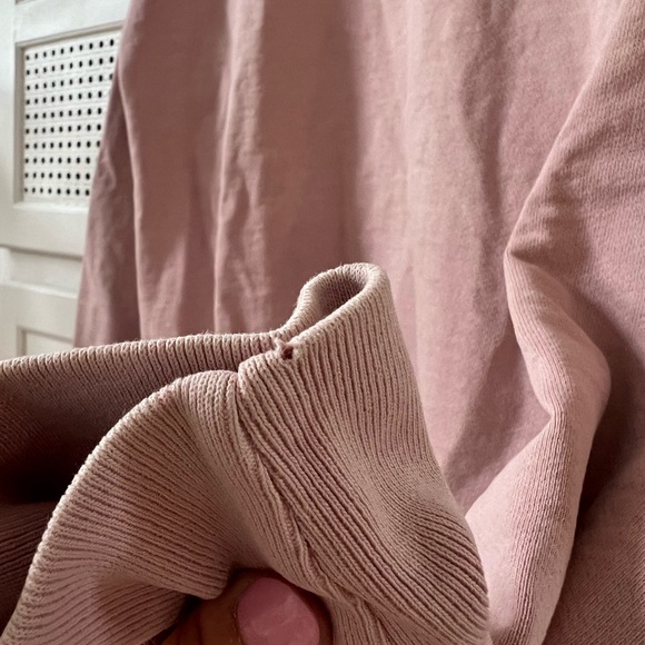 Talentless Unisex Crewneck Sweatshirt in Nude Pink - Picture 5 of 6